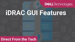 iDRAC GUI Features [upl. by Fons]