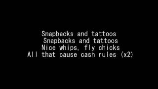 Driicky Graham  Snapbacks and Tattoos LYRICS [upl. by Novad]