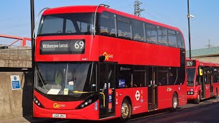 All London Buses In Stratford [upl. by Rosalyn]