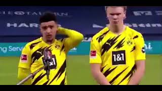 Jadon Sancho German accent [upl. by Analem]