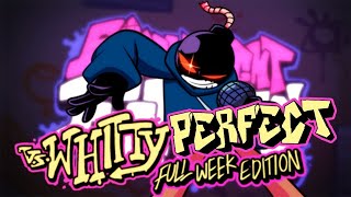 Friday Night Funkin  Perfect Combo All Songs Updated  Vs Whitty Mod  Cutscenes HARD [upl. by Maleen]