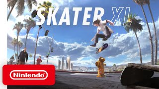 Skater XL  Announcement Trailer  Nintendo Switch [upl. by Nhepets]