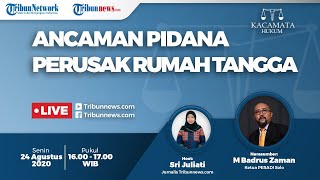 🔴LIVE KACAMATA HUKUM Ancaman Pidana Perusak Rumah Tangga [upl. by Keith963]