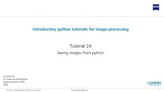 Tutorial 24  Saving images from python to your local drive [upl. by Oaks]