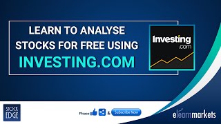 Learn to Analyse Stocks for Free using INVESTINGCOM [upl. by Jews847]