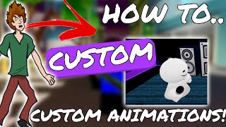 how to get custom animations in funky friday [upl. by Lilac965]