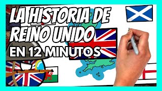 ✅ La historia de REINO UNIDO y el IMPERIO BRITÁNICO en 12 minutos  Resumen rápido y fácil [upl. by Eiffe]