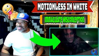 Motionless In White Immaculate Misconception  Producer Reaction [upl. by Eruot]