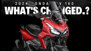 2024 Honda ADV 160  Whats new [upl. by Torr]