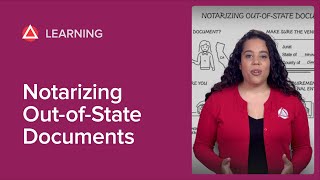 How to Notarize Out of State Documents [upl. by Sergo]