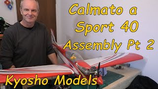 Kyosho Calmato Sports Maiden flight [upl. by Asikal930]