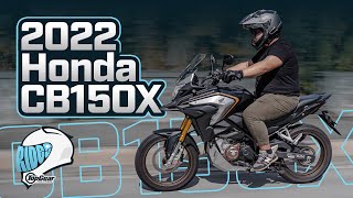 2022 Honda CB150X review Baby CB500X tested  Top Gear Philippines [upl. by Ecad]