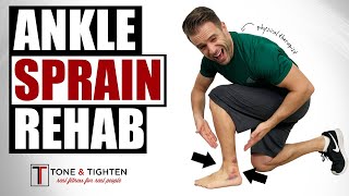 Strengthening Exercises for Ankle Sprain Rehabilitation [upl. by Blair]