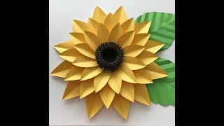 How to Easily Make Giant Paper Flowers [upl. by Olatha]