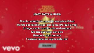 Noriel  Me Pelea Letra feat Baby Rasta Lito Kirino Miky Woodz Juhn amp Jochy [upl. by Heins]