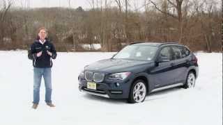 2013 BMW X1  Drive Time Review with Steve Hammes  TestDriveNow [upl. by Ahsotan]