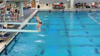 401C  Inward Dive Tuck  1Meter [upl. by Idnek]