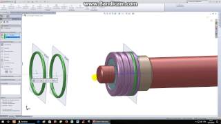 Vérin hydraulique TP19 Tigepiston assemblage [upl. by Priestley]