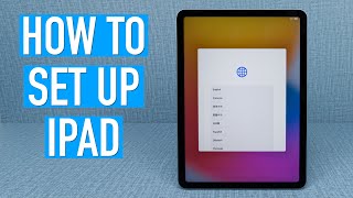 How To Set Up Any iPad 2024 [upl. by Illib]