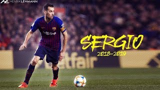 Sergio Busquets  Mr Simplicity  20182019 [upl. by Inoek]