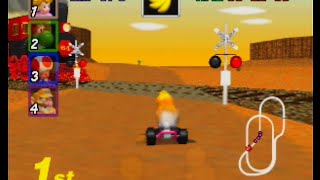 Mario Kart 64  Kalimari Desert N64 [upl. by Kimberly]