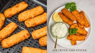 Air Fryer Fish Sticks Fish Fingers [upl. by Anomor]