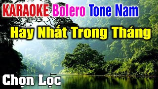 Chọn Lọc 10 bài karaoke trữ tình TONE NAM hay nhất trong tháng  Karaoke Nhạc Sống Thanh Ngân [upl. by Jayne412]