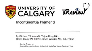 Incontinentia Pigmenti [upl. by Acyre]