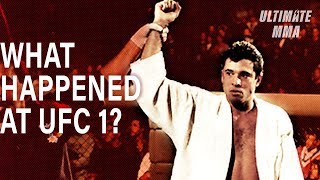 What Happened at UFC 1 The Beginning [upl. by Garcia931]