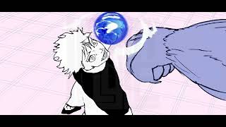 Gojo vs Sukuna Animation JJK234 [upl. by Derte]