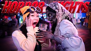 WE WENT TO HALLOWEEN HORROR NIGHTS [upl. by Adlin]