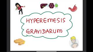 OBSTETRIC EMERGENCIES  Hyperemesis Gravidarum  Causes Pathophysiology Management [upl. by Blakeley]