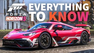 Forza Horizon 5  Everything To Know [upl. by Natsyrt]