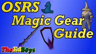 OSRS Magic Gear Guide  Old School Runescape Mage Weapons amp Armour [upl. by Baxter]