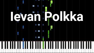 Ievan Polkka  Piano Tutorial [upl. by Hadihahs]