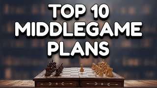 The 10 Best Chess Plans For The Middlegame  Chess Strategy For The Middlegame  Midgame Strategy [upl. by Xam]