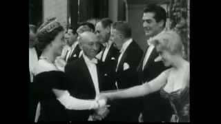 Marilyn Monroe Arrives in London and Meets The Queen Elizabeth II in 1956 [upl. by Pepillo386]