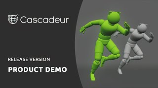 Cascadeur Release Version Product Demo [upl. by Suinotna]