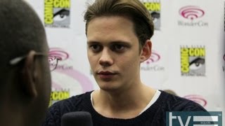 Bill Skarsgård Interview  Hemlock Grove Netflix [upl. by Tadio]