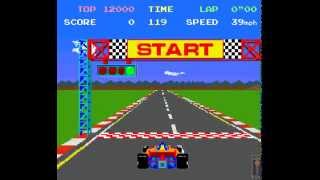 Arcade Game Pole Position 1982 NamcoAtari [upl. by Ardaid321]