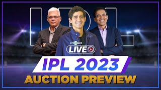 Cricbuzz Live IPL 2023 Auction Preview  What do IPL teams need [upl. by Samal881]