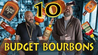 Top 10 Budgetish Bourbons according to whiskey lovers [upl. by Genni600]