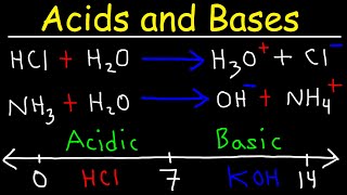 Acids and Bases  Basic Introduction  Chemistry [upl. by Samella]