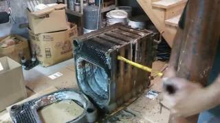 HOW TO REMOVE A 1000 POUND BOILER FROM A BASEMENT [upl. by Dosh]