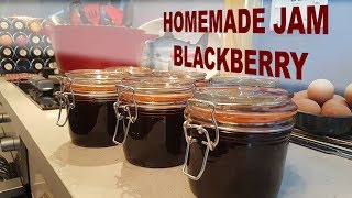 How to make Blackberry Jam  very easy recipe [upl. by Alliscirp]