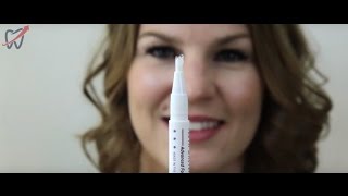 How to use a Teeth Whitening Pen [upl. by Etnauj]