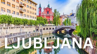 LJUBLJANA TRAVEL GUIDE  Top 10 Things to do in Ljubljana Slovenia [upl. by Adehsar921]