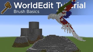 WorldEdit Guide 6  Beginning with Brushes [upl. by Livvie279]