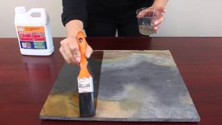 How to Seal with Glaze N Seals Stone Color Enhancer [upl. by Mchugh]