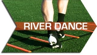 RIVER DANCE  AGILITY LADDER DRILL  FOOTWORK QUICKNESS amp SPEED TRAINING DRILL [upl. by Wilow213]